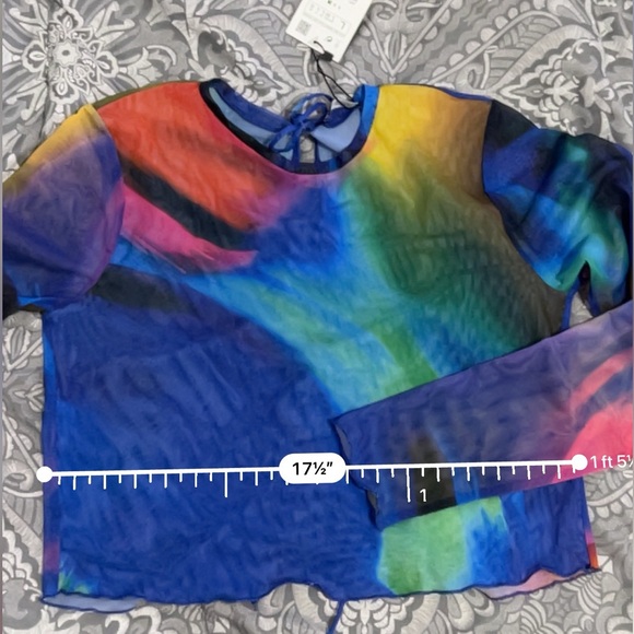 NWT Zara Top Tul - Picture 6 of 7